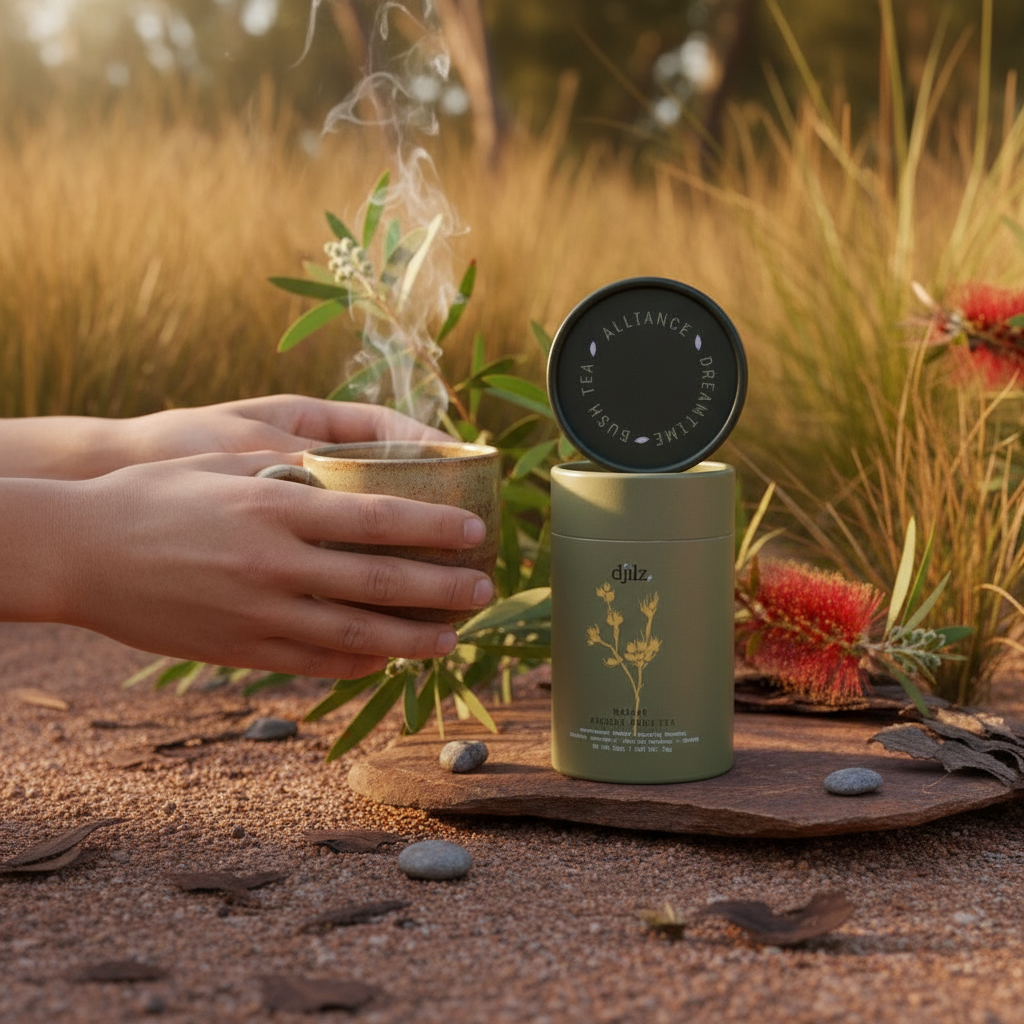 Djilz Ancient Bush Tea - MADJAR tea drinking experience